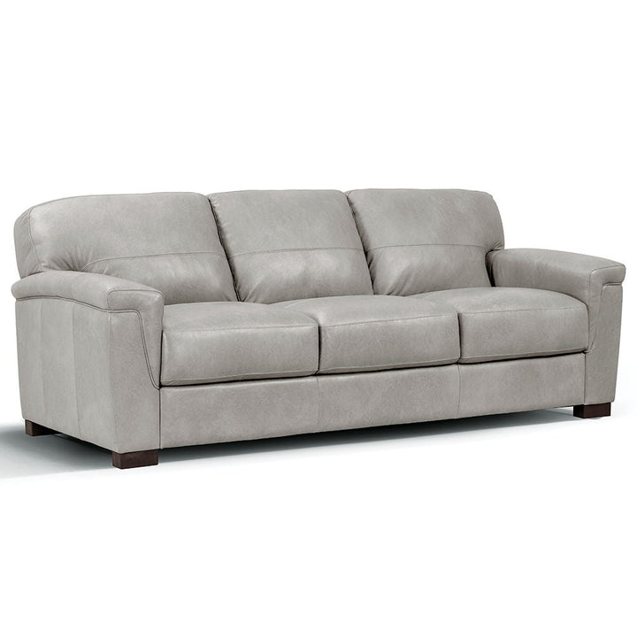 Cornelia - Sofa - Pearl Gray Leather