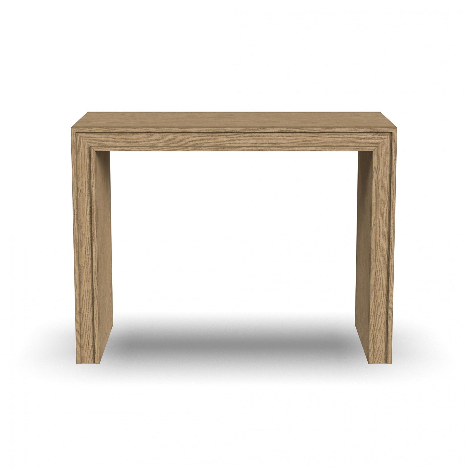 Waterfall Accent Table Light Brown