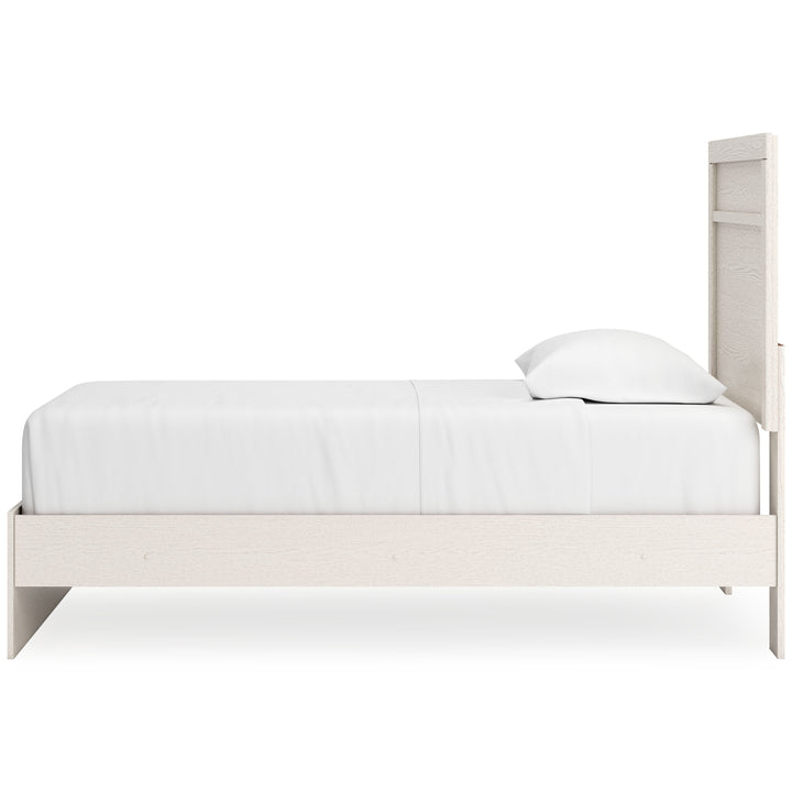 Stelsie - Twin Panel Bed - White by Ashley Furniture product image