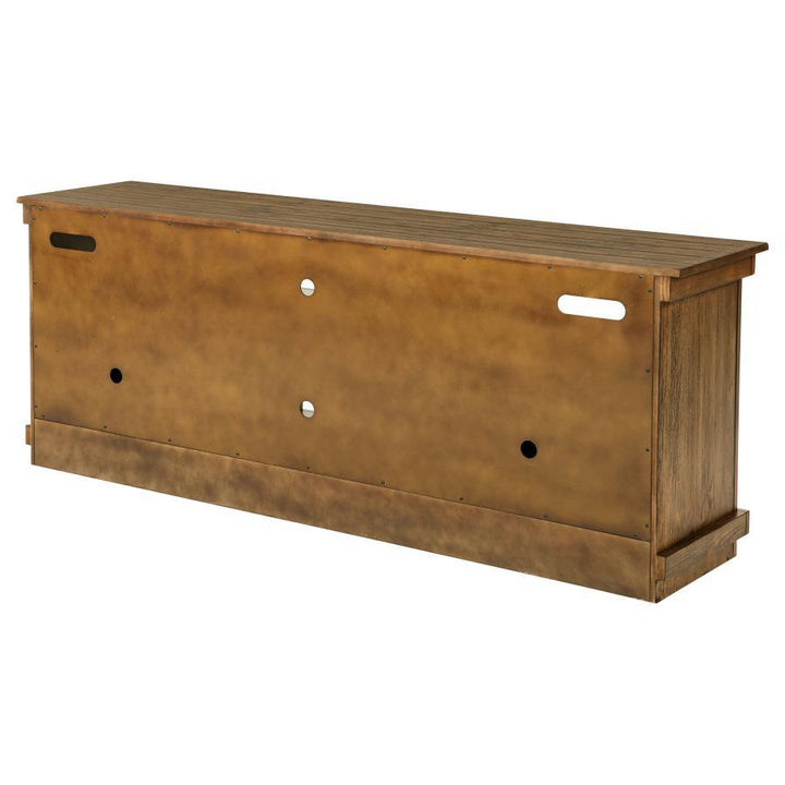 Payne - TV Stand Media Console - Distressed Brown