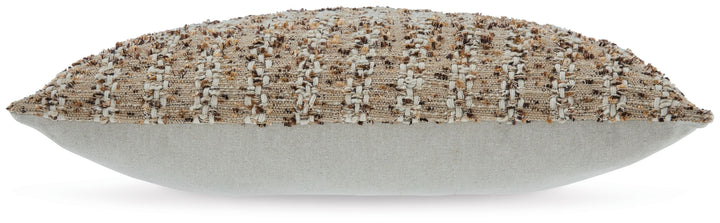 Vorlane - Pillow - Tan / Brown / White