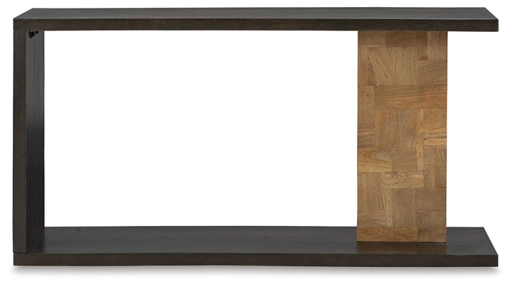 Camlett - Console Sofa Table - Brown