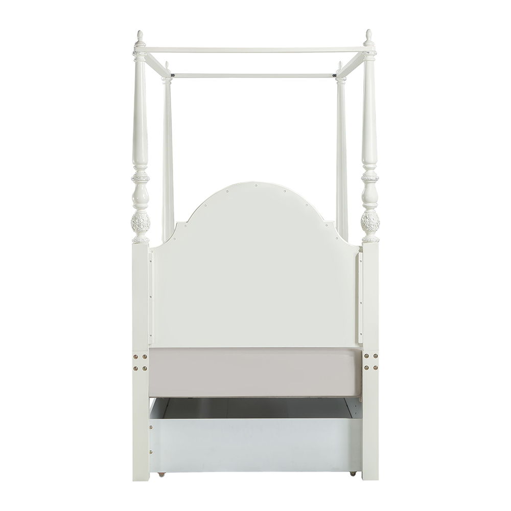 Dorothy - Twin Post Bed - Ivory