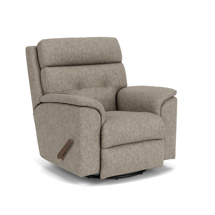 Mason Swivel Gliding Recliner Gray