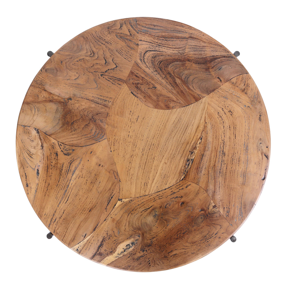 Bardo Reclaimed Teak Coffee Table - Natural - view 3