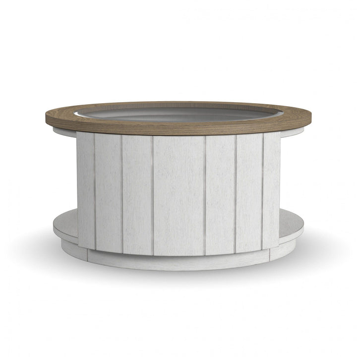 Melody Round Coffee Table with Casters