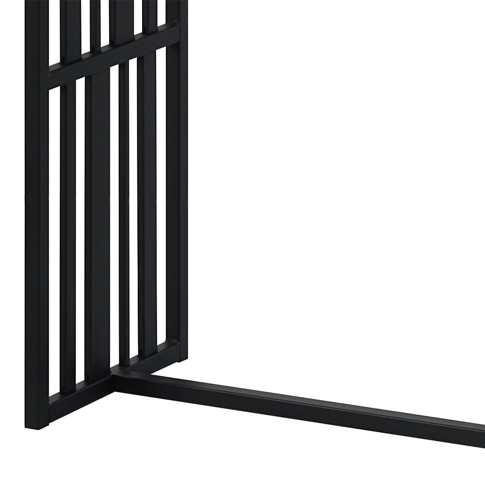 Zudora - Sofa Table - Antique Oak & Black