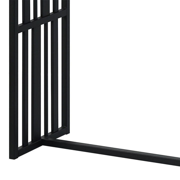 Zudora - Sofa Table - Antique Oak & Black