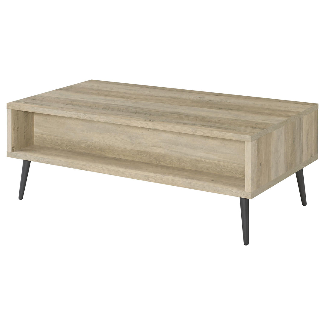 Coaster Furniture 701038 Welsh 1-drawer Engineered Wood Coffee Table Distressed Pine