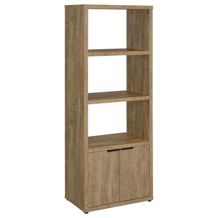 Coaster Furniture 701703 Tabby 3-shelf Engineered Wood Media Tower Mango