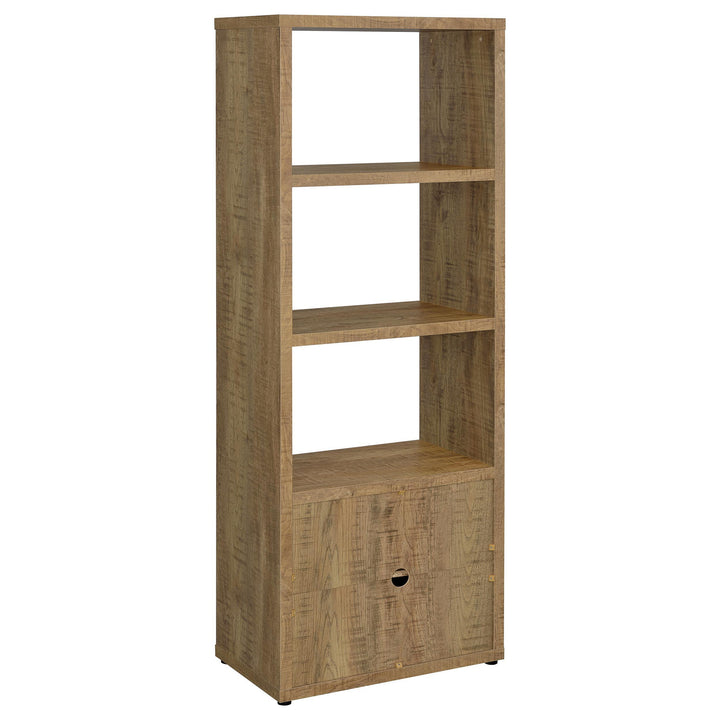 Coaster Furniture 701703 Tabby 3-shelf Engineered Wood Media Tower Mango