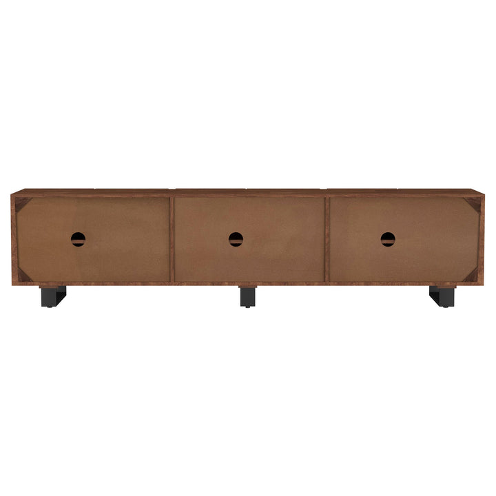 Coaster Furniture 701790 Trask 86-inch Wood TV Stand Media Console Mango Brown