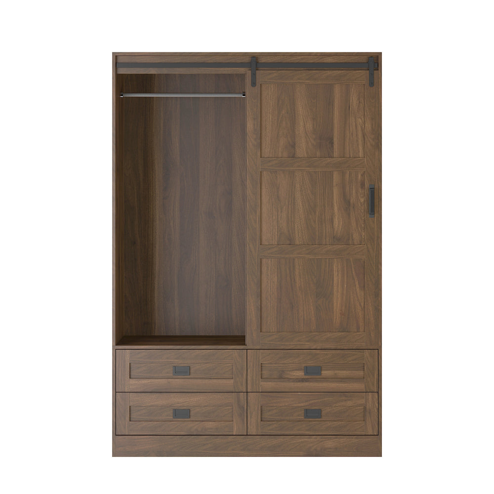 tall-bedroom-armoire-wardrobe-closet-clothing-storage-cabinet-with-hanging-rod-barn-door-drawers-open-shelves