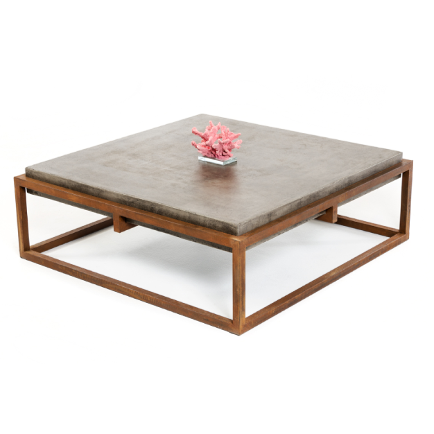 Shepard Modern Concrete Coffee Table