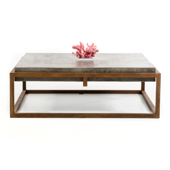 Shepard Modern Concrete Coffee Table
