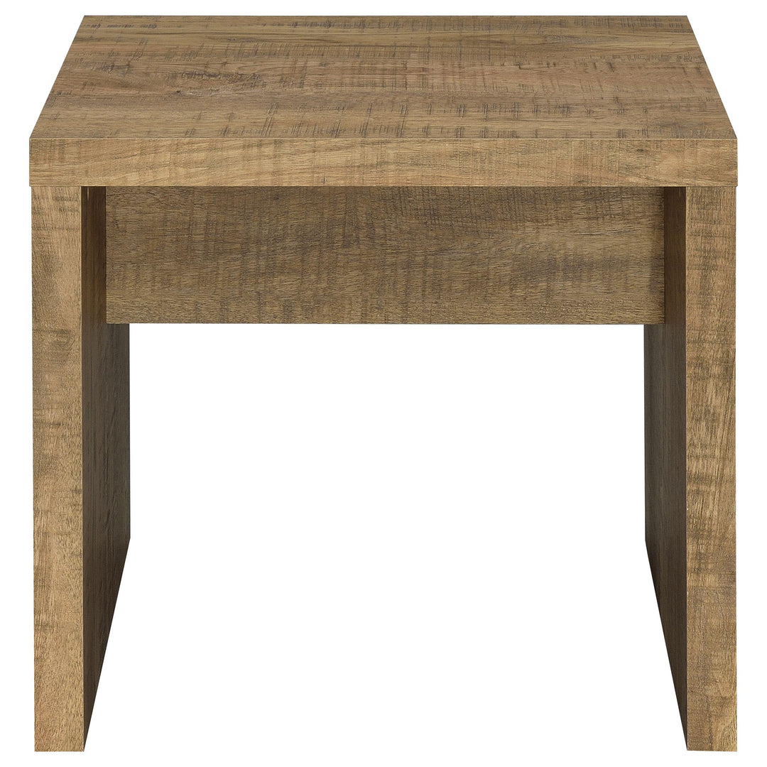 Coaster Furniture 704127 Lynette Square Engineered Wood End Table Mango