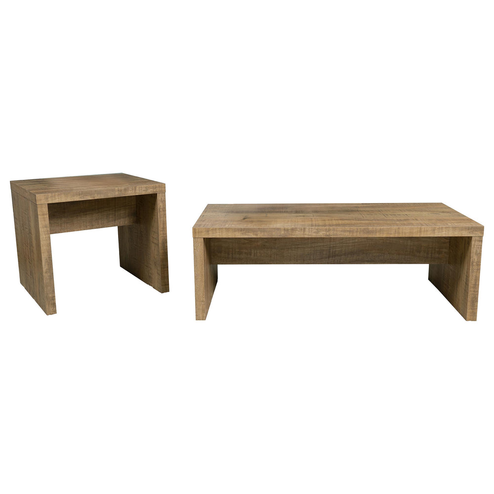 Lynette - 2 Piece Rectangular Coffee And End Table Set - Mango
