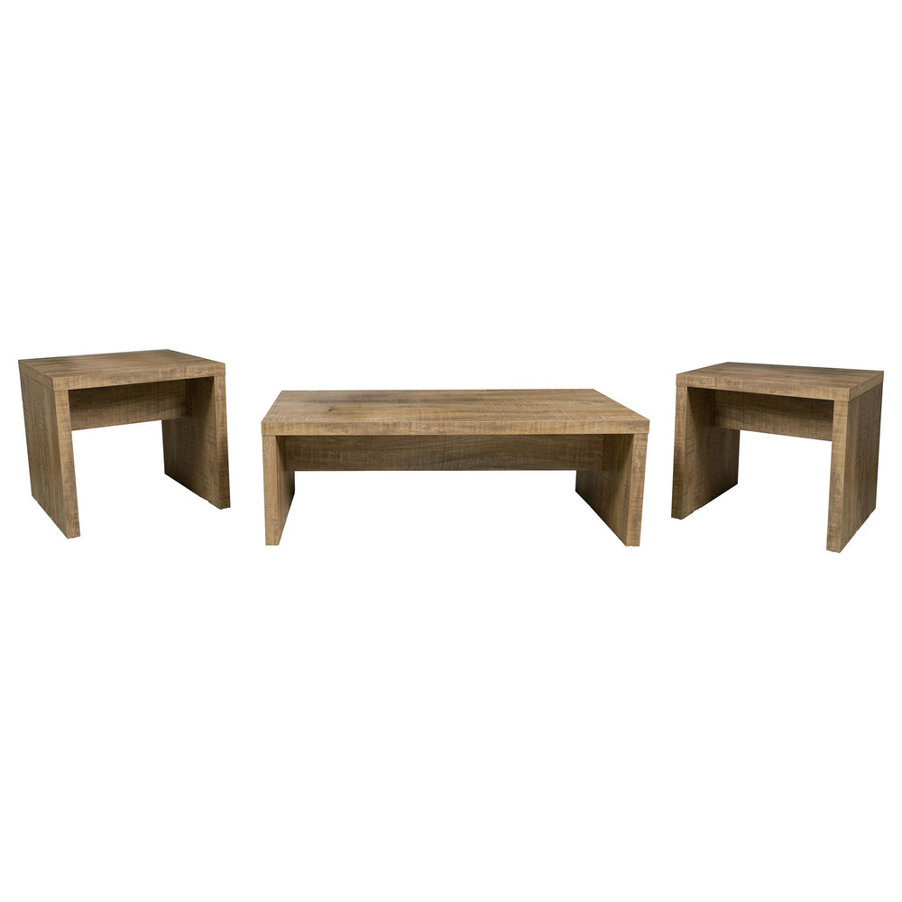 Lynette - 3 Piece Rectangular Coffee And End Table Set - Mango