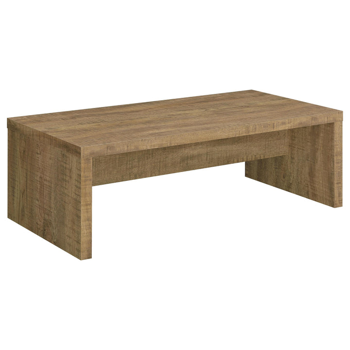 Coaster Furniture 704128 Lynette Rectangular Engineered Wood Coffee Table Mango