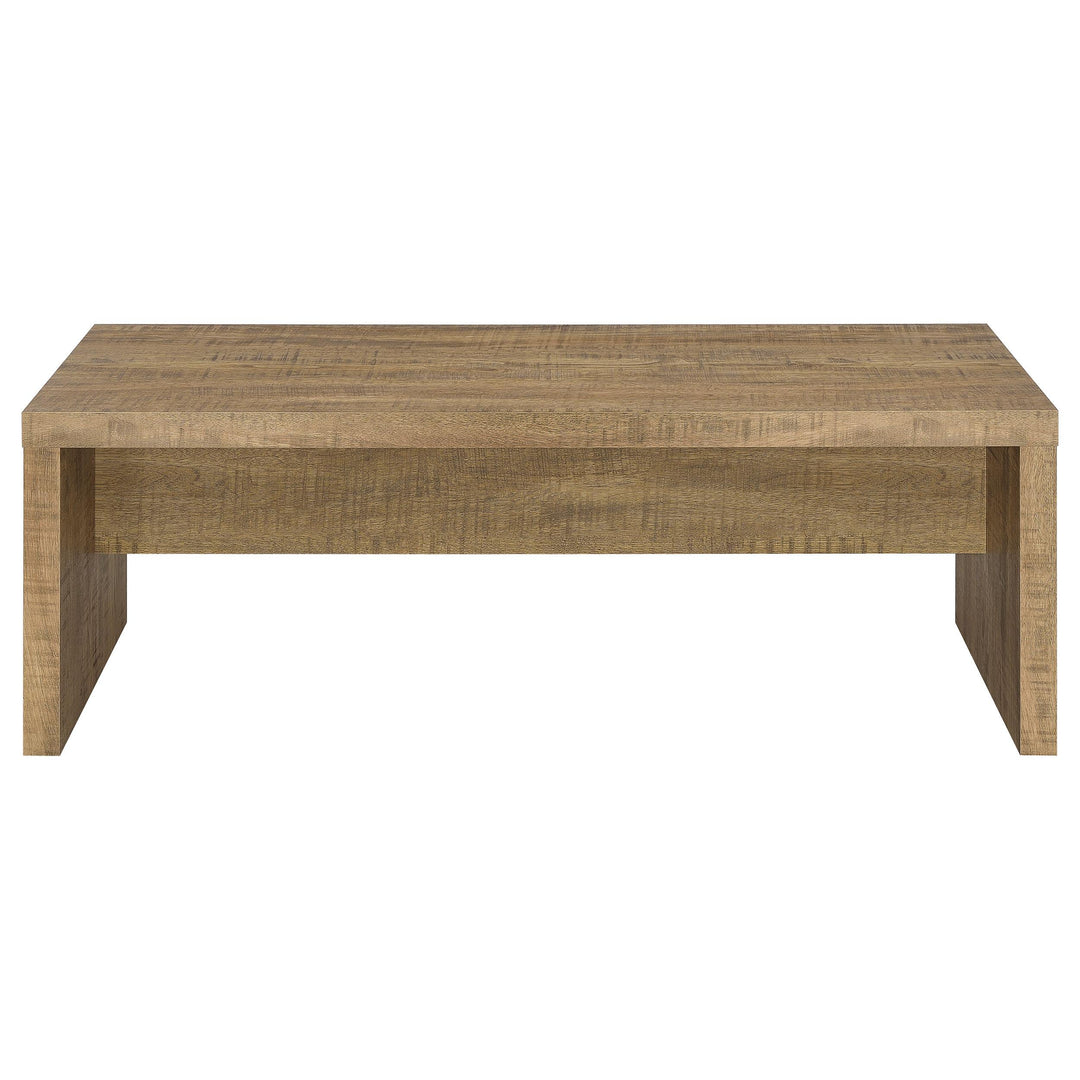 Coaster Furniture 704128 Lynette Rectangular Engineered Wood Coffee Table Mango