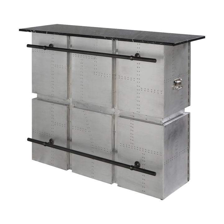 Brancaster Bar Table with Marble Top