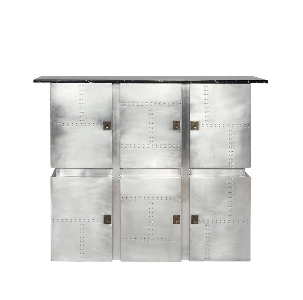 Brancaster Bar Table with Marble Top