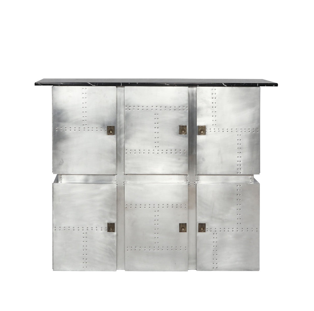 Brancaster Bar Table with Marble Top