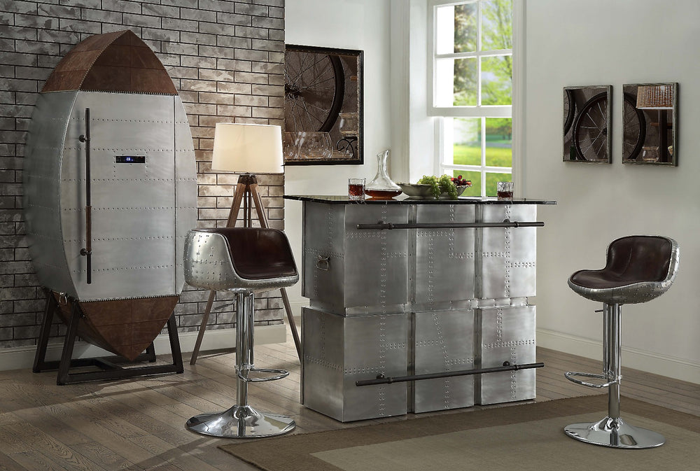 Brancaster Bar Table with Marble Top
