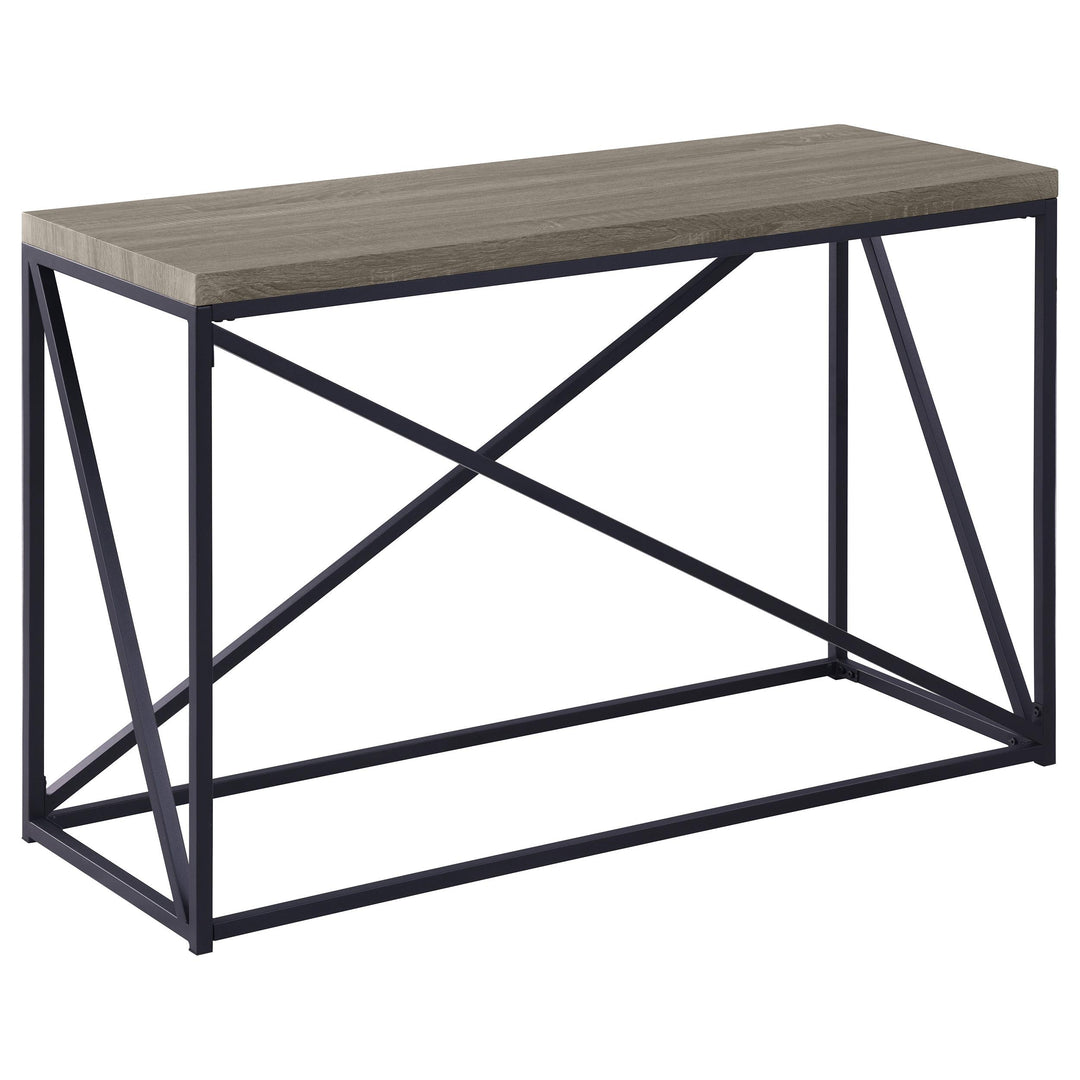 Coaster Furniture 705619 Birdie Rectangular Entryway Console Table Sonoma Grey