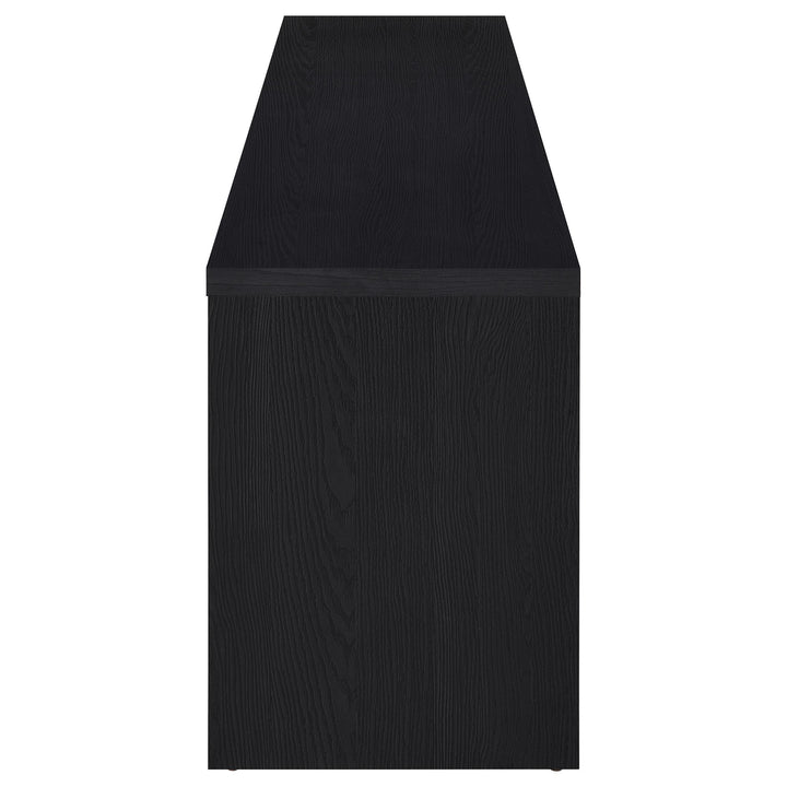 Coaster Furniture 705803 Rutland 78-inch 3-drawer TV Stand Media Console Black