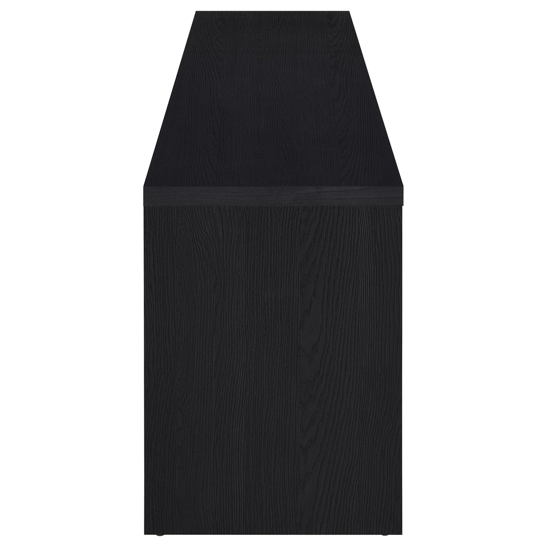 Coaster Furniture 705803 Rutland 78-inch 3-drawer TV Stand Media Console Black