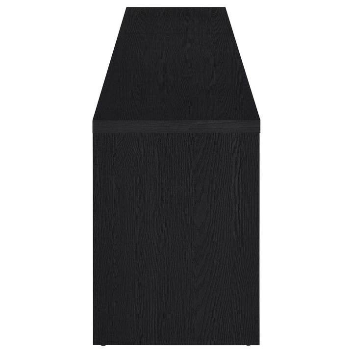 Coaster Furniture 705803 Rutland 78-inch 3-drawer TV Stand Media Console Black