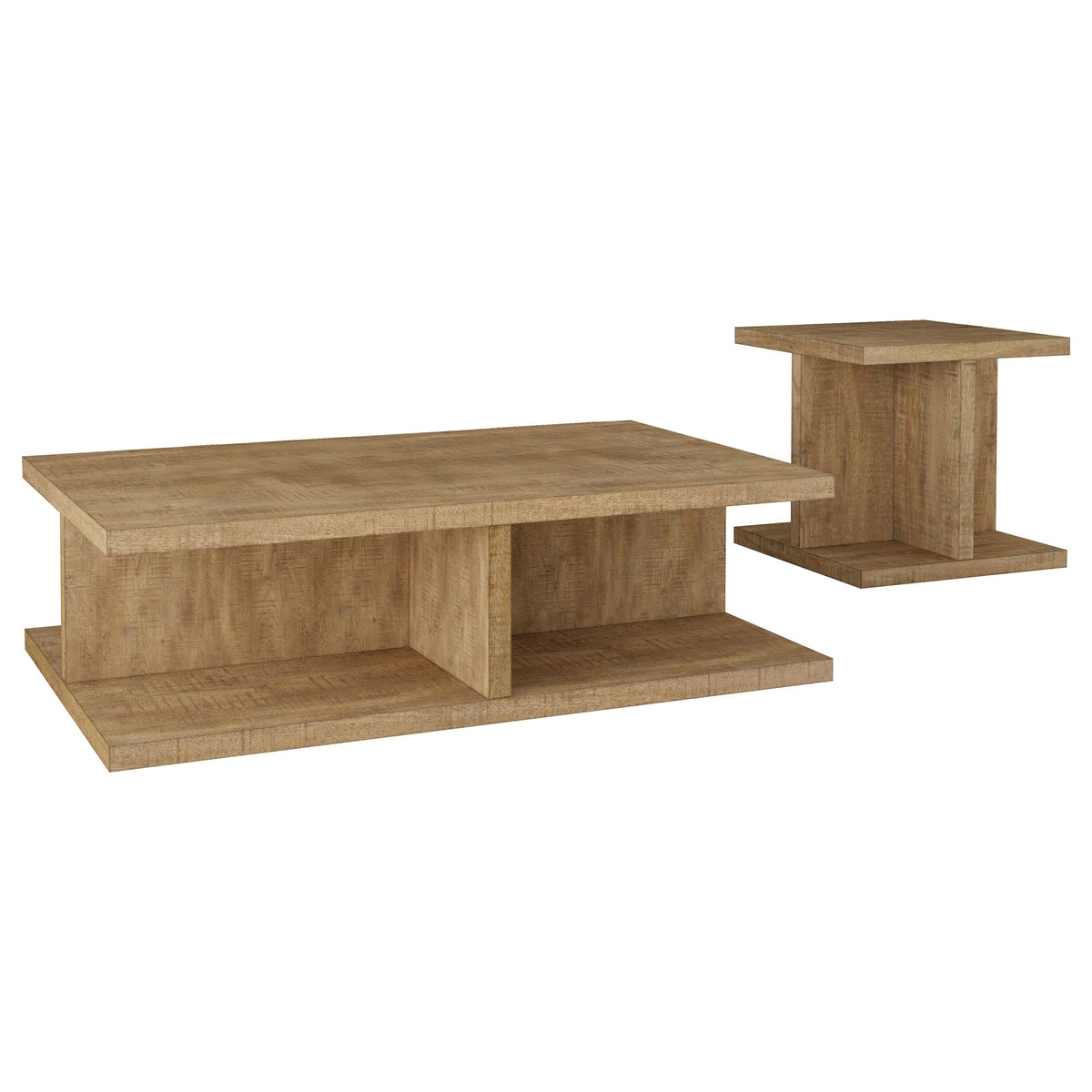 Cortona - 2 Piece Coffee And End Table Set - Mango