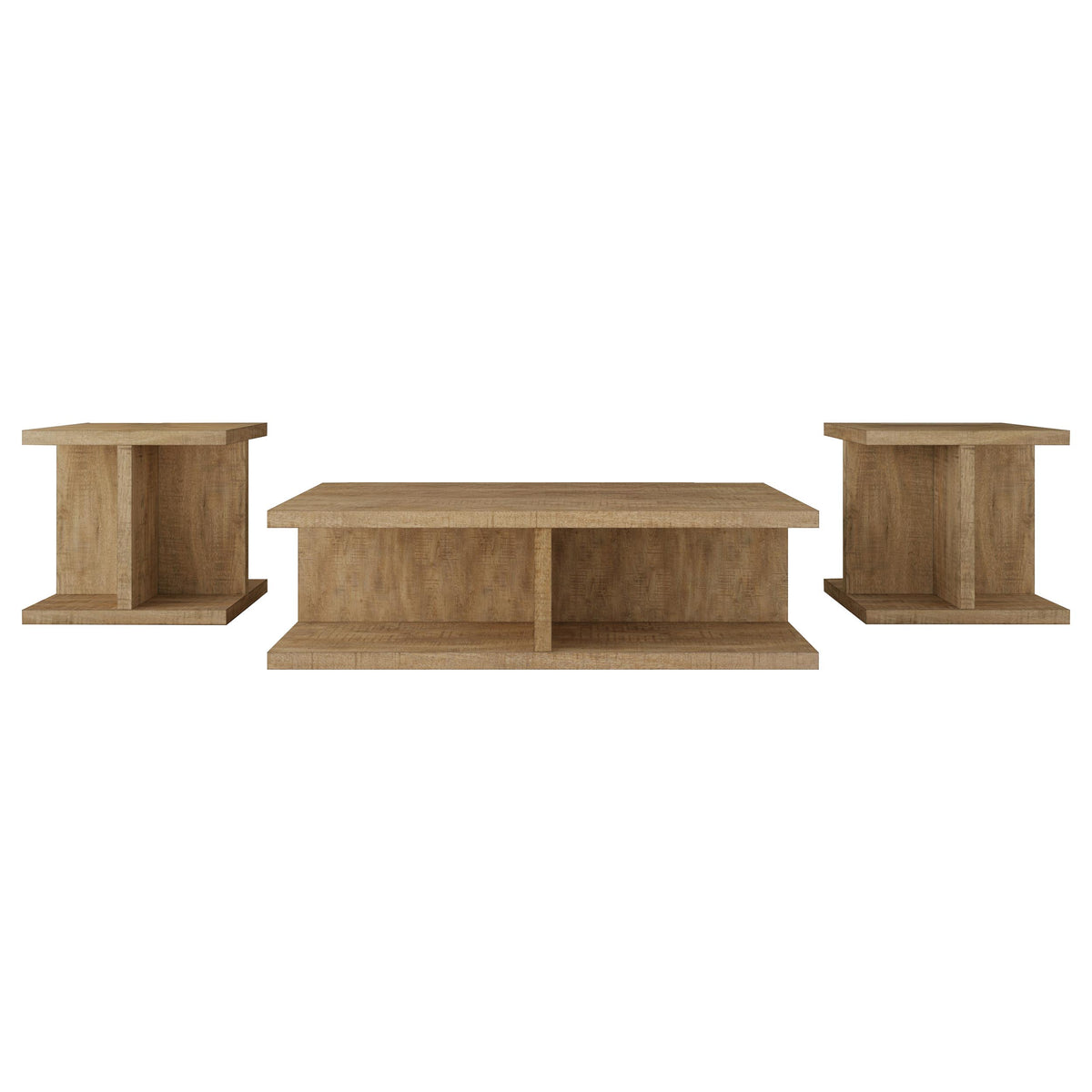 Cortona - 3 Piece Coffee And End Table Set - Mango