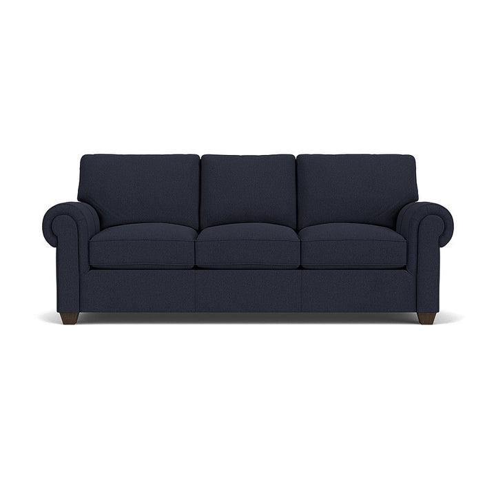 Flexsteel B3937-31 Carson  Leather Sofa  Black
