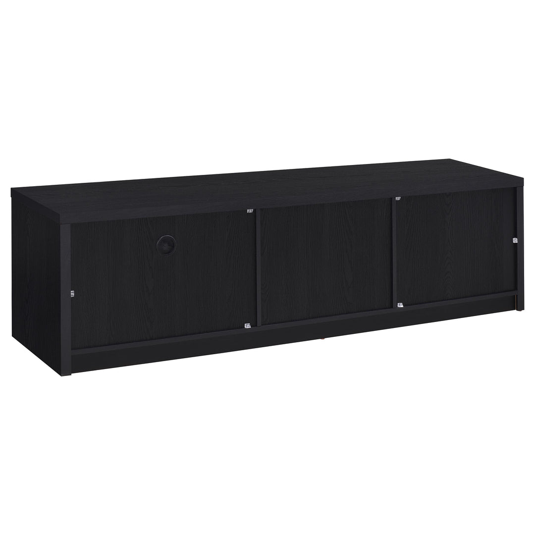 Coaster Furniture 706213 Murray 70-inch 2-door TV Stand Media Console Black