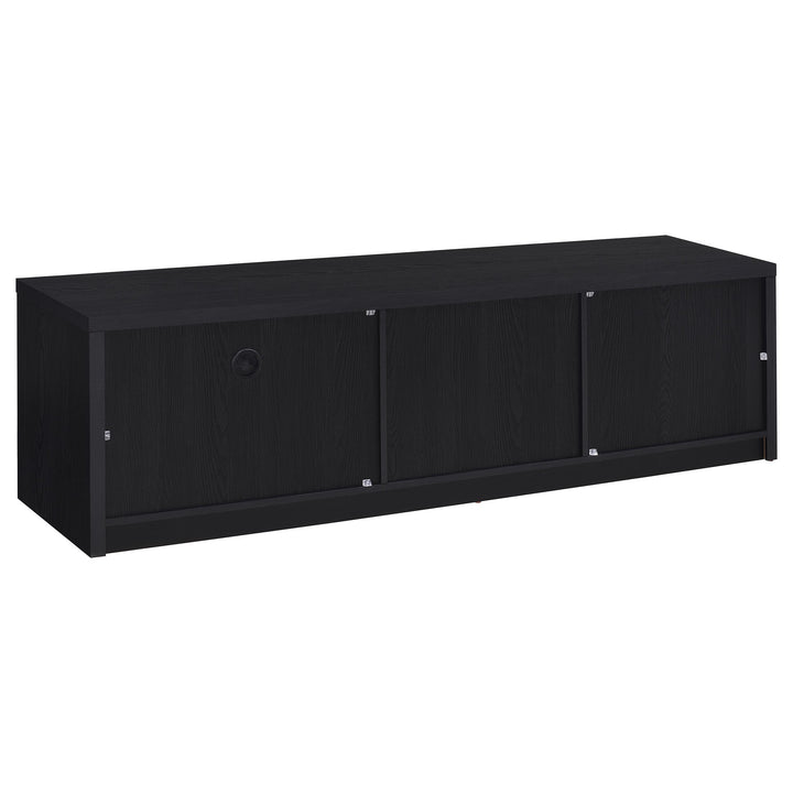 Coaster Furniture 706213 Murray 70-inch 2-door TV Stand Media Console Black