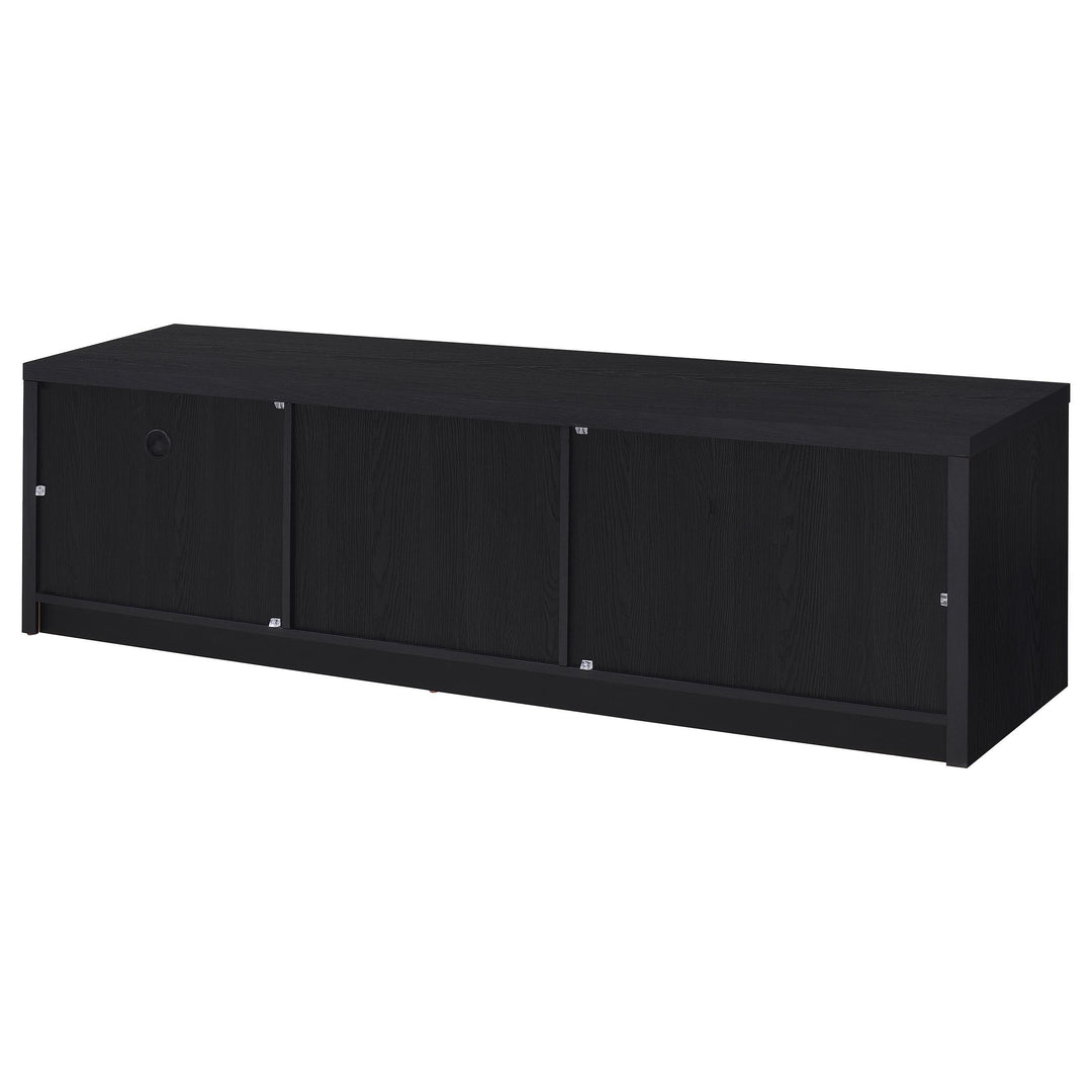 Coaster Furniture 706213 Murray 70-inch 2-door TV Stand Media Console Black