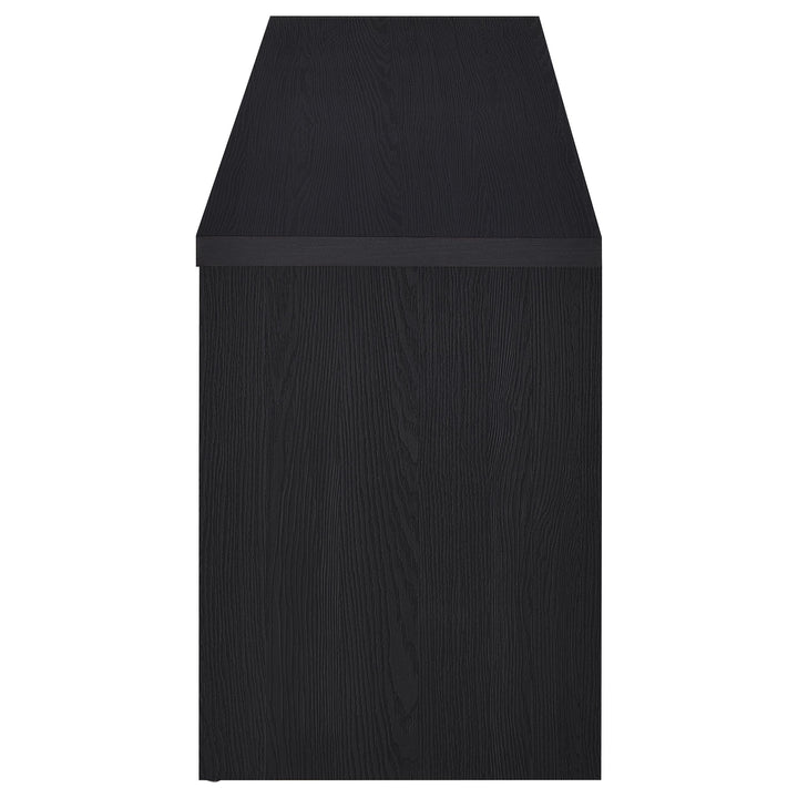 Coaster Furniture 706223-SET Winfield 3-piece Entertainment Center 78-inch TV Stand Black