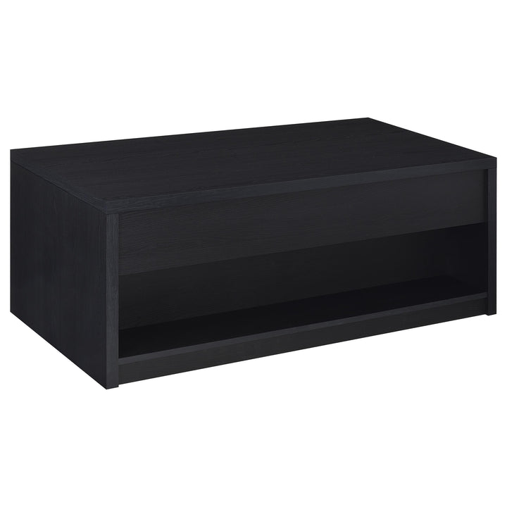 Knapp - 2 Piece Lift Top Coffee Table Set - Black