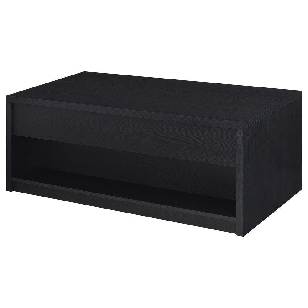 Knapp - 2 Piece Lift Top Coffee Table Set - Black