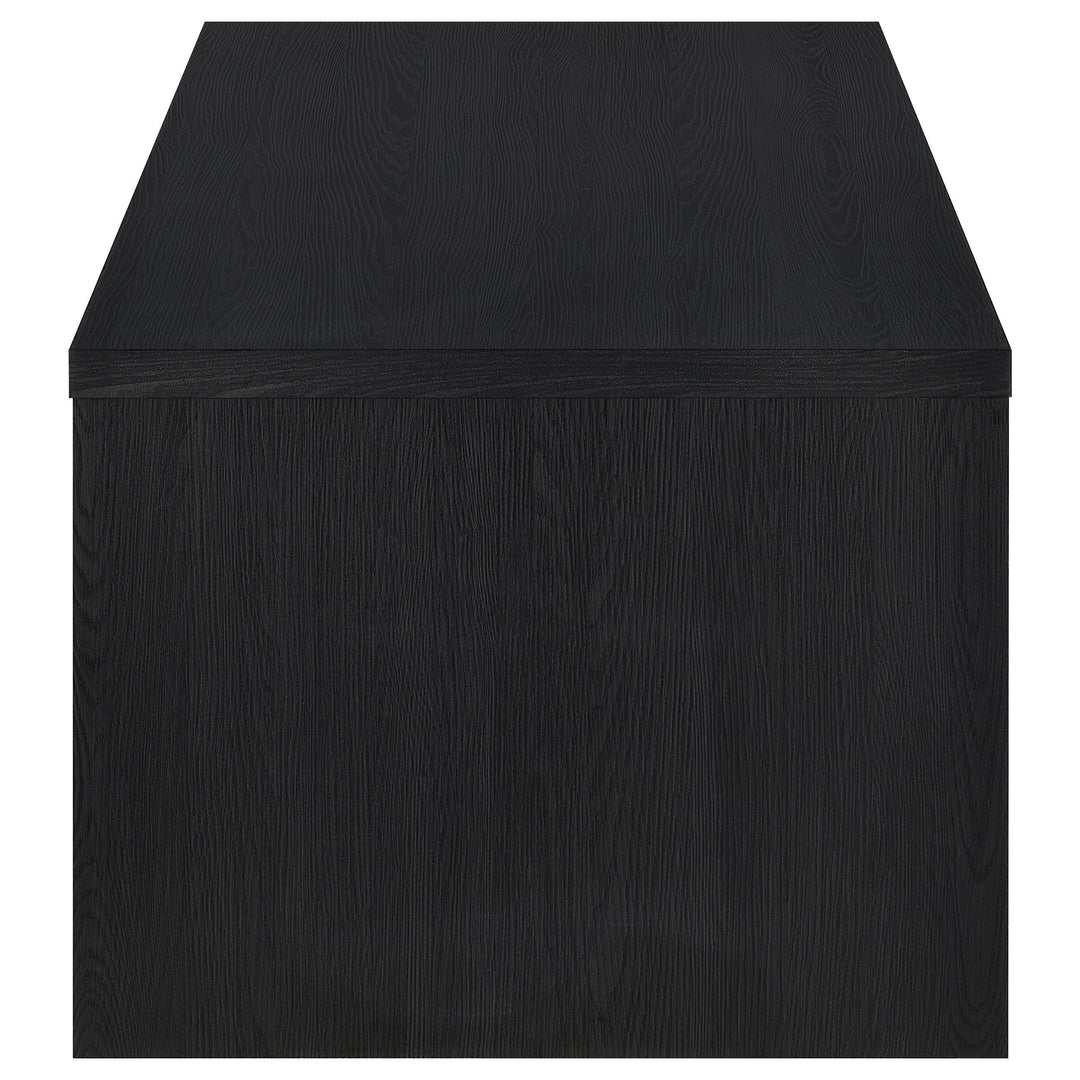 Coaster Furniture 706228 Knapp Lift Top Cocktail Coffee Table with Dual Drawers Black