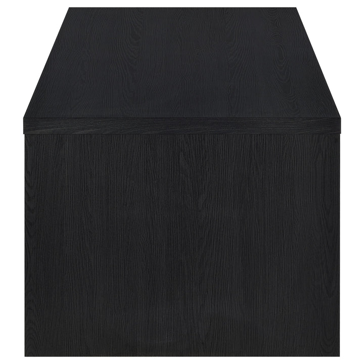 Coaster Furniture 706228 Knapp Lift Top Cocktail Coffee Table with Dual Drawers Black