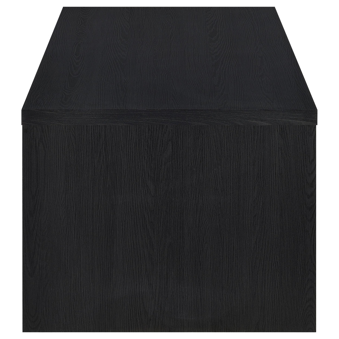 Coaster Furniture 706228 Knapp Lift Top Cocktail Coffee Table with Dual Drawers Black