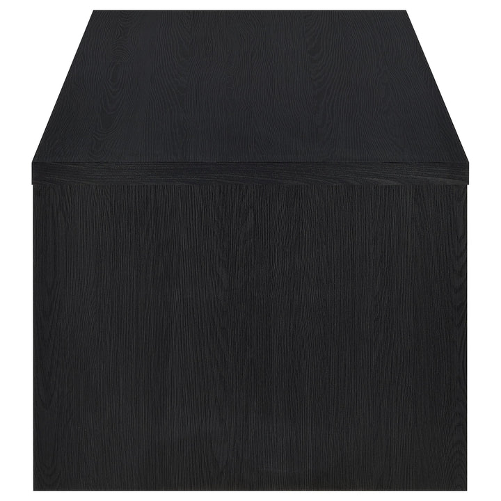 Coaster Furniture 706228 Knapp Lift Top Cocktail Coffee Table with Dual Drawers Black