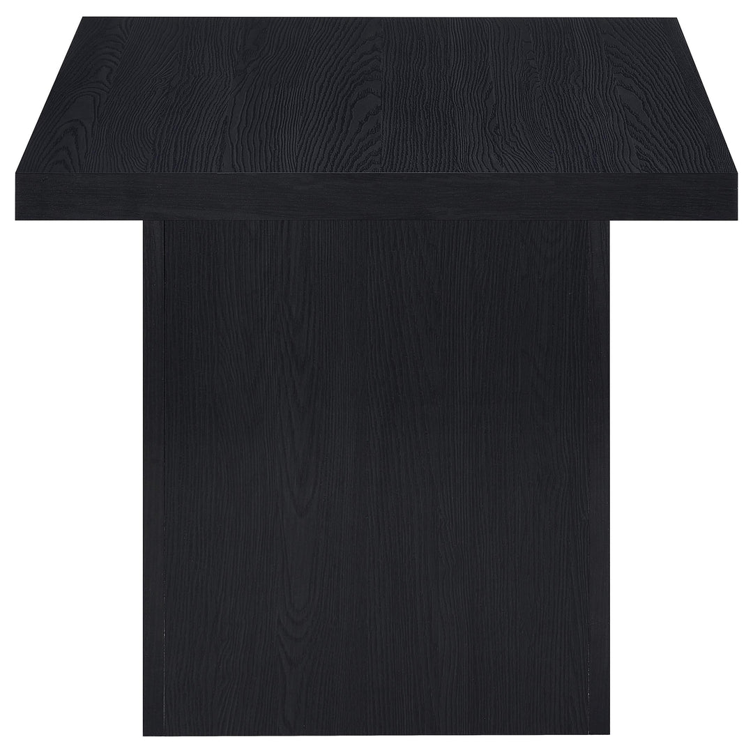 Coaster Furniture 706277 Max Square Engineered Laminate End Side Table Black