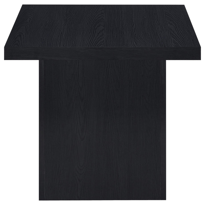 Coaster Furniture 706277 Max Square Engineered Laminate End Side Table Black