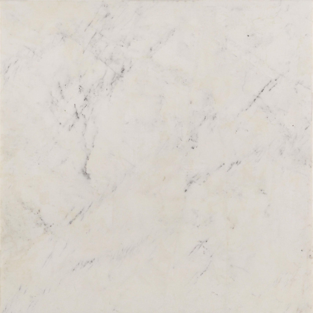 Coaster Furniture 707698 Tobin Square Marble Top Coffee Table White and Black