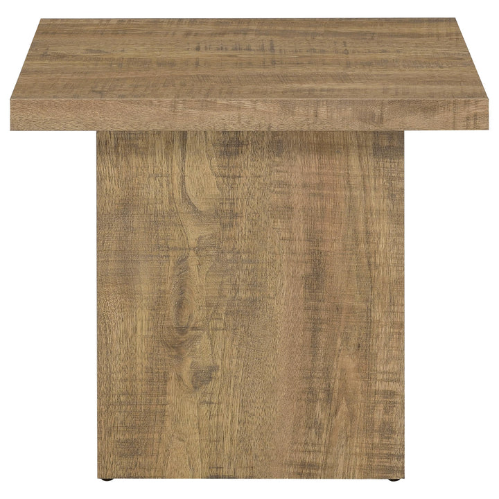 Devar - 2 Piece Square Coffee And End Table Set - Mango