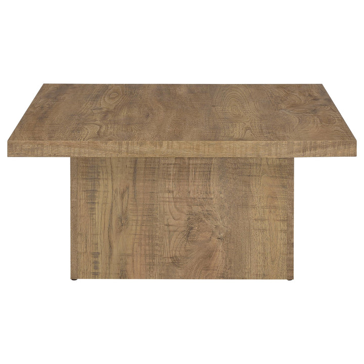 Devar - 3 Piece Square Coffee And End Table Set - Mango